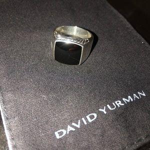 Men’s David Yurman Onyx Size 11 Ring